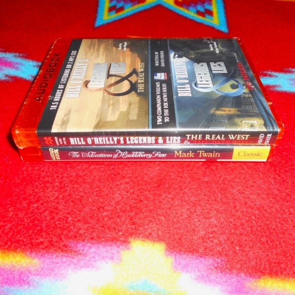 Bill O'Reilly Legends & Lies: The Real West & The Patriots + Mark Train *MP3-CDs - Picture 6 of 6